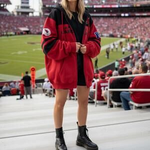 Arizona Cardinals Full-Zip Hoodie Red/Black
